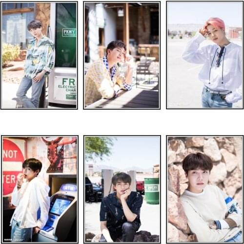 Korean K-POP Band Bangtan Boys Poster New Style Latest Poster Decoration Painting Hd Photo Paper 2080