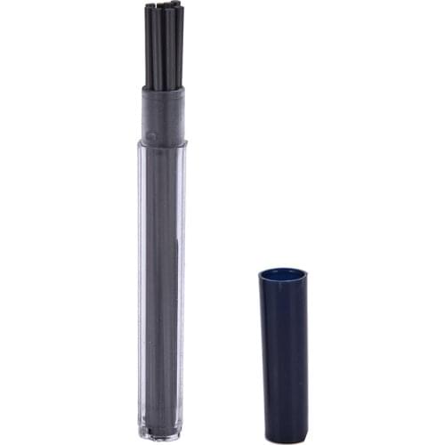 32pcs/pack (4 Tubes) Black 2mm HB mechanical pencil leads with holder school student writing accessories supply