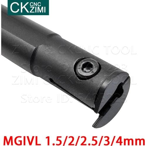 MGIVL 2016 2416 2520 2925 3125 Grooving tool holder CNC left Grooving cutting arbor for MGMN 150/200/250/300/400 Grooving insert