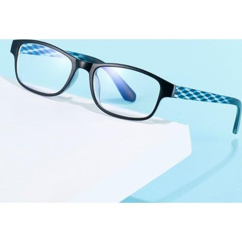 Fashion Portable Eye Protection Vintage Myopia Glasses Computer Goggles TR90 Eyeglasses Ultra Light Frame