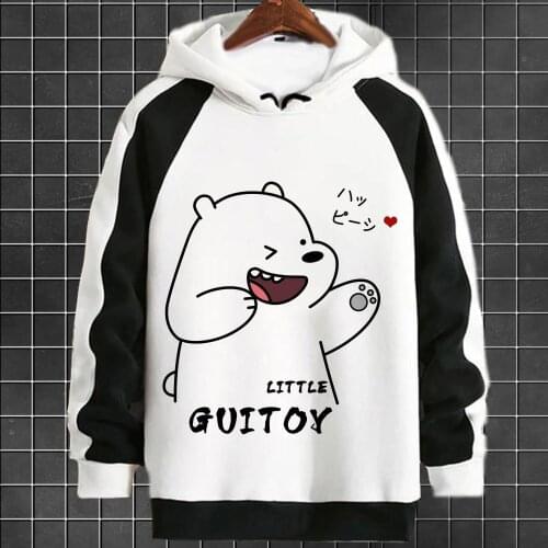 Hoodies The spring of 2021 the new trend of ins han edition men hooded fleece big yards coat clothing studentsthin coat