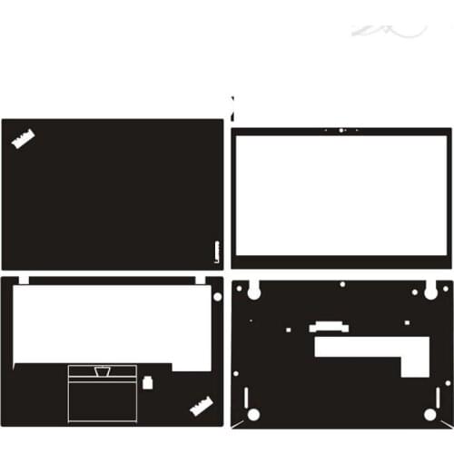 KH Laptop Sticker Skin Decals Cover Protector Guard for ThinkPad T460S T470S