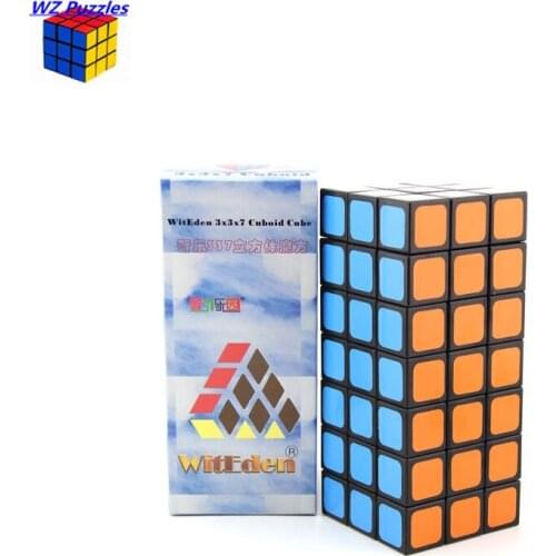 Original WitEden 3x3x7 1C Cuboid Magic Cube 337 Speed Twisty Puzzle Brain Teasers cubo magico Educational Toys For Game Children