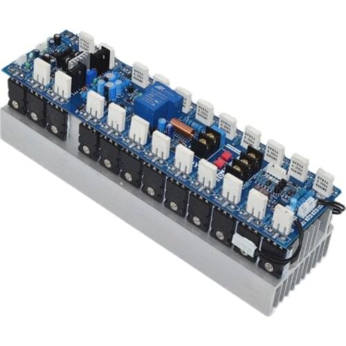 1500W high-power mono professional stage power amplifier board V24 contains 24 imported Toshiba tubes, a pair 1943+5200 drives