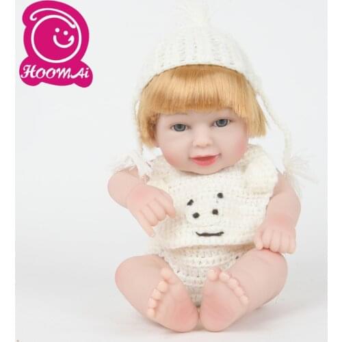 25CM 10 Inch Amazing Bebe Reborn Newborn Lifelike Full Vinyl Body Silicone Body Realistic Babies Toy Christmas Present Playmates