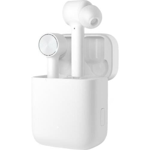 For Original Xiaomi Airdots Youth Version TWS bluetooth 5.0 Earphone Touch Control with Charging Box Mic - White