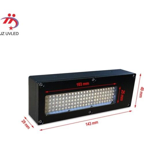 300W UV ink curing lamp for Maxcan uv flatbed printer Ricoh GH2220 EPSON DX5 head ink the cure Ultraviolet LED light 395nm 10020