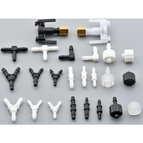 10PCS UV Ink Tube For Thread UV Tube 3mm to 2mm connector high quality