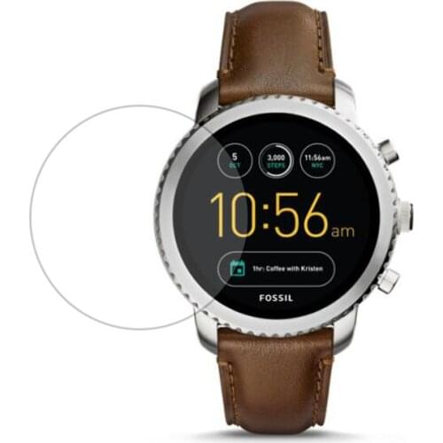 Tempered Glass Protective Film Ultra Clear Guard For Fossil Q Explorist Gen 3 Generation Watch Smartwatch Screen Protector Cover