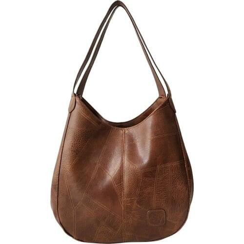 Women Handbags Hobos Big Shoulder Bags For Women Handbag Tote Bag Ladies Vintage Pu Leather Luxury Female Bag 2021 Designer Bags