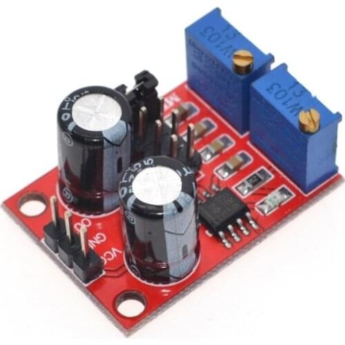 1PCS NE555 pulse frequency, duty cycle adjustable module,square/rectangular wave signal generator,stepping motor driver