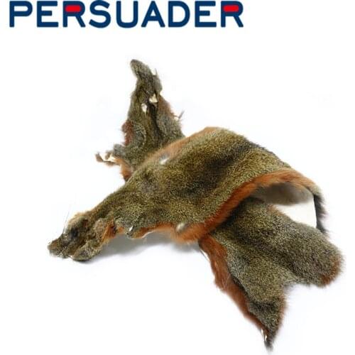 PERSUADER 2optional colors fly tying squirrel fur for nymph&dubbing material choiceness squirrel skin for dry fly insect lures