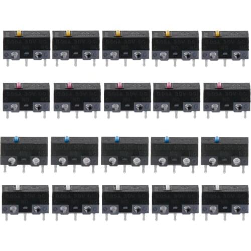 5Pcs Original HUANO Mouse Micro Switch Micro Button DXAB
