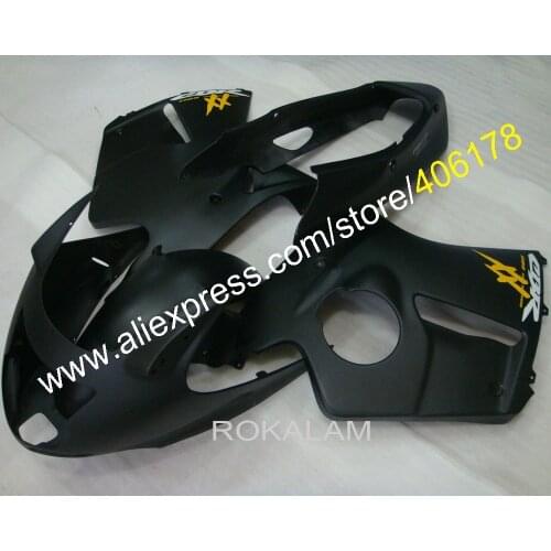 96-07 Body Kit Fairing For Honda CBR1100XX Blackbird 1996-2007 Matte Black Motorcycle Fairings (Injection Molding)