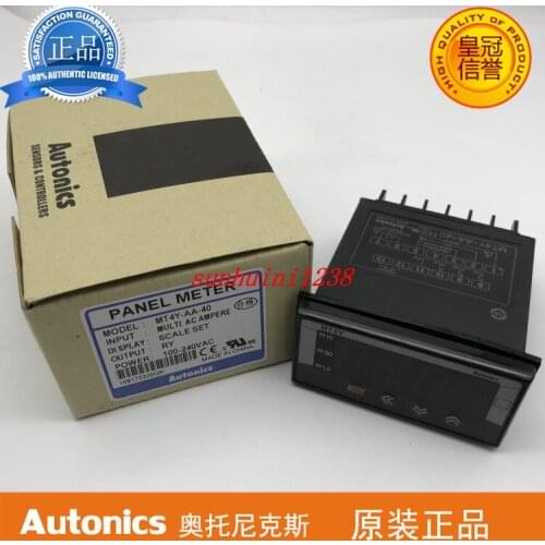 Brand new original Autonics panel meter MT4Y-AA-40
