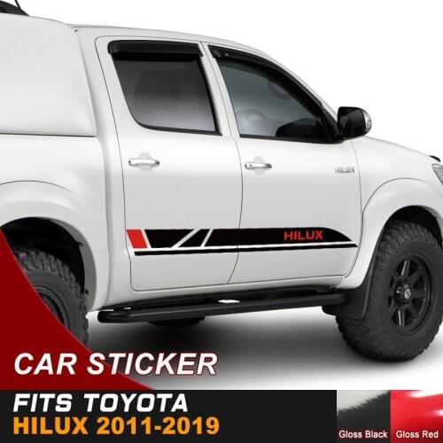 Car Modified Decals Side Door Stripe Styling Graphic Vinyl Scratch Stckers Custom Fit For Toyota FORD NISSAN HONDA For All Car
