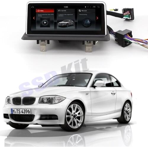Car Android Internet Multimedia Navi For BMW 1 E81 E82 E87 E88 116 118 120 125 128 130 135 1M CCC CIC iDrive CarPlay 360 View