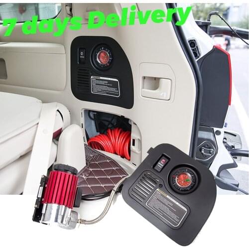 Car Inflator USE Original Storage Space For Toyota Land Cruiser 200 FJ200 Prado FJ150 Auto interior Accessories