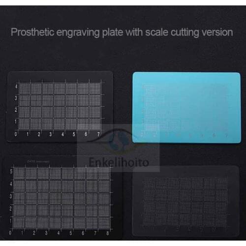 Rhinoplasty prosthesis engraving plate with scale cutting version plastic instrument instrument nose prosthesis carving knife me