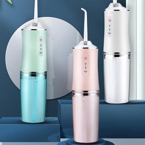 Oral Irrigator Dental Water Jet Multi-speed modes 360° Rotating Nozzle Electric Tooth Punch HQD Water Flosser Teeth Whitening
