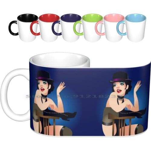 Mein Herr Ceramic Mugs Coffee Cups Milk Tea Mug Liza Minnelli Cabaret Mein Herr Musical Fosse Kander Ebb Diva Icon Movie