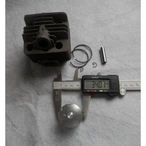 LYK26 CYLINDER KIT 34MM FOR TAYA HARRY GB/GBL26 GTL26 2600 SERIES BRUSHCUTTER TRIMMER ZYLINDER PISTON RINGS PIN CLIPS ASSEMBLY