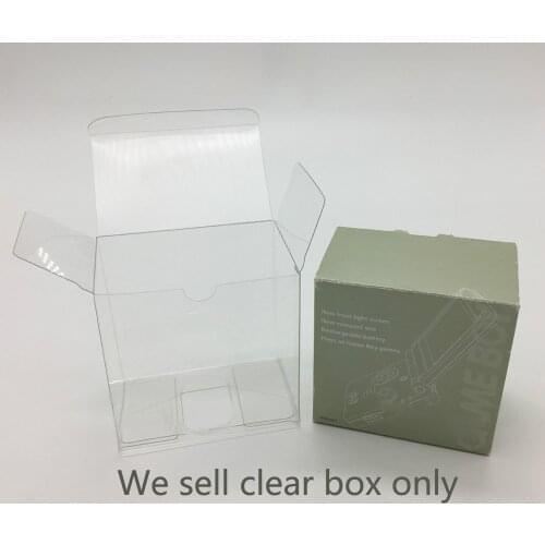 Clear transparent box For GBA SP Japanese version storage box collection display box transparent protective box
