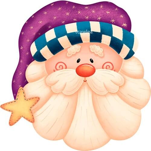 Star Cutting Dies Christmas Santa Claus For DIY Scrapbook Handmade Paper Craft Metal Steel Template Merry Christmas Dies