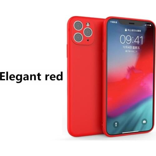 Liquid Silicone Case For iPhone X 12 11 Pro Max Mini X XR XS Max Shockproof Soft Cover For iPhone X case Luxury Original Square