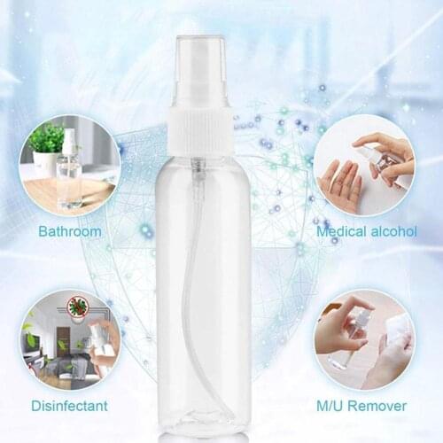 1Pcs 8Oz 250Ml Mist Spuit Pet Clear Cosmo Ronde Refill Spray Fles Watter Fles Flacon Vide Plastique Keuken Badkamer Gereedschap