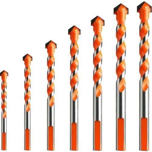 7x Multifunctional Ultimate Drill Bits 6542 Hss Carbide Drill Bits for Glass