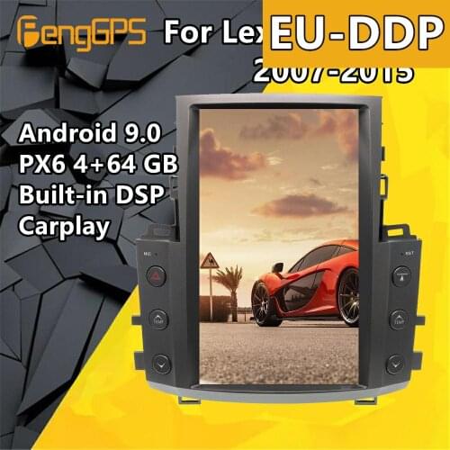 Car Multimedia Player For Lexus LX570 2007 2008 - 2015 Android Tesla Style Screen Audio Radio Stereo PX6 autoradio GPS Head unit