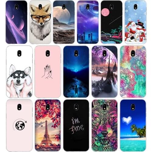 U 5.2" sFOR Samsung Galaxy J5 2017 Case Soft Silicone Phone FOR Coque Samsung J5 2017 Case