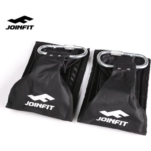 JOINFIT Fitness Suspension AB Sling Straps Rip-Resistant Heavy Duty Pair for Pull Up Bar Hanging Leg Raiser Home Gym Equipment