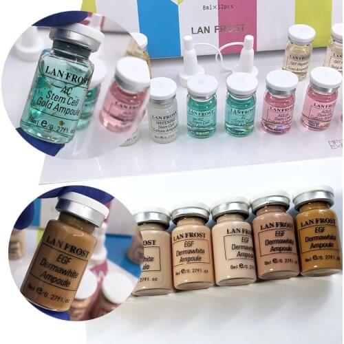 Korea Makeup BB Cream Glow Starter Kit Facial Booster Ampoule Bratining Acne Treatment Meso White Serum For Microneedling Machin