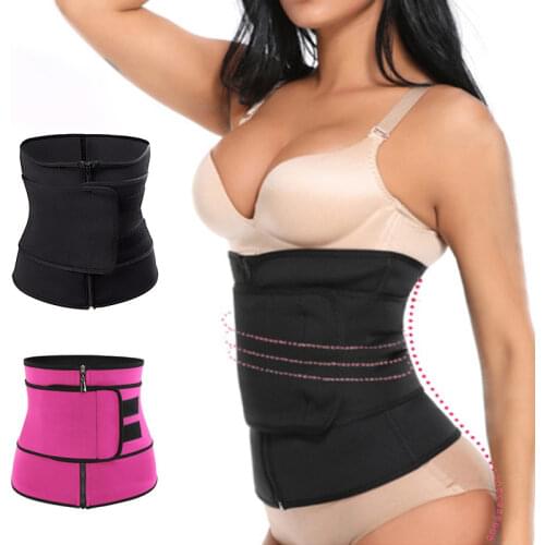 Waist Belt Slimming Waistband Body Shaper for Trainer Neoprene Adjustable