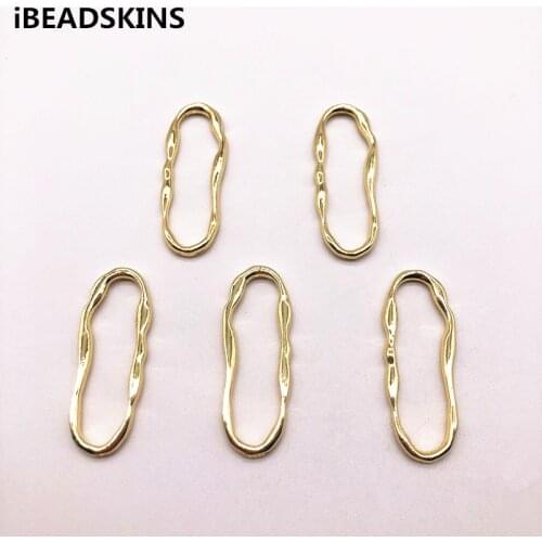 New arrival! 35x13mm 100pcs oval shape connectors for earrings accessories/Earring parts/hand Made Earrings/Jewelry Findings DIY