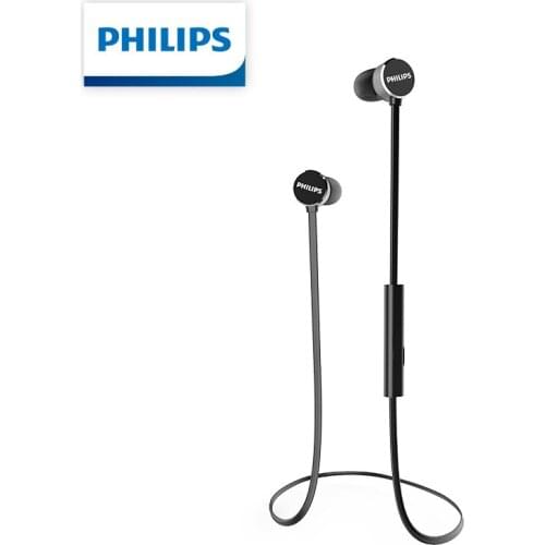 Original Philips TAUN102 Sports Earphone SHB5800 Headset with NFC Function Lithium Battery Micro USB for Samsung Galaxy Note 8