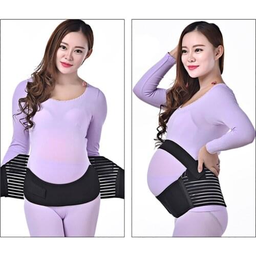 Maternity Belly Support Belts Pregnancy Abdomen Band Slimming Bandages Adjustable Waist Back Pelvic Relief Postpartum Recovery