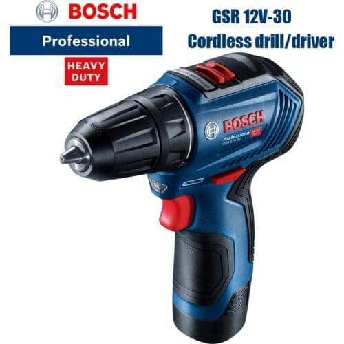 Bosch 12V professional lithium battery tool electric drill screwdriver GSR 12V-30 lithium battery screwdriver electric drill