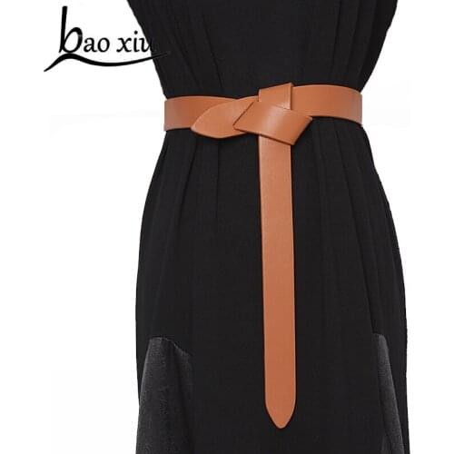Hot Selling New Luxury PU Leather belt personality waist wide black belt fashion shirt dress belt for Women Accessory