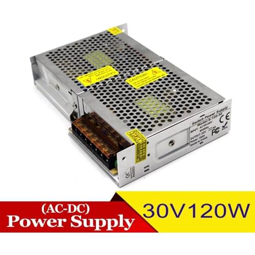 120W 4A 30V DC Power Supply Transformers AC100-240V AC DC30V SMPS for Electrical Machinery Equipment Cctv Monitoring System