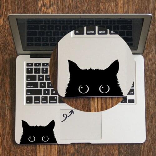 Cute Cat Kitten Trackpad Laptop Decal Sticker for Macbook Pro 16" Air Retina 11 12 13 14 15 inch HP Mac Notebook Touchpad Skin