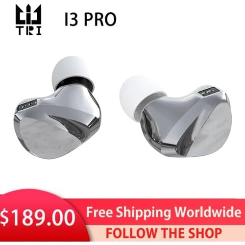 TRI i3 pro HiFi Planar Magnetic+1DD+1BA Driver Headphone In Ear Monitor Update Earbuds TRI I3 Sports Headset 3.5 MMCX
