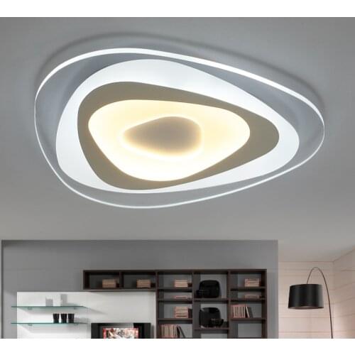 Ultrathin Surface Mounted Modern led ceiling Chandelier lights for living room bedroom lustres de sala chandelier