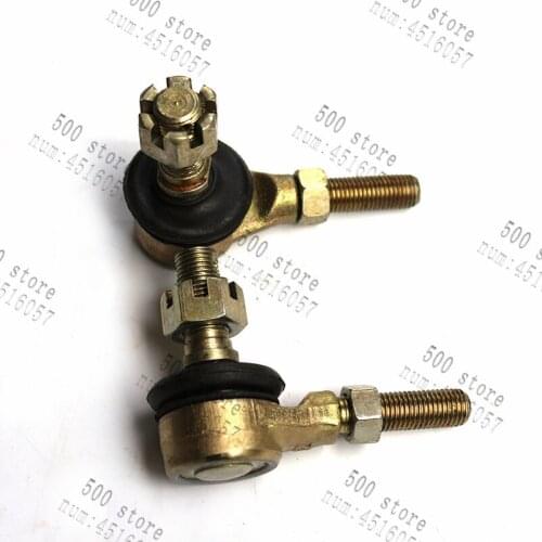 High porformance M12x10 Metal Motorcycle Tie Rod Ball Joint fit ATV Quad Turn joint ball rod Spare Parts