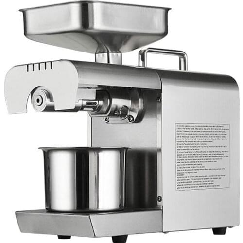 110V/220V Almond Seeds Oil Presser Commercial Oil Press Machine Coconut Peanut Sesame Squeeze Oil Machine Extractor