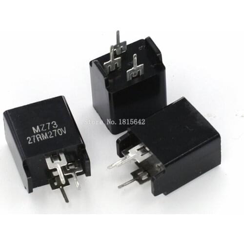 5PCS/LOT MZ73B-27ROM 27RM 270V Degaussing Resistor MZ73 3Pins Demagnetizing Resistors Resistance