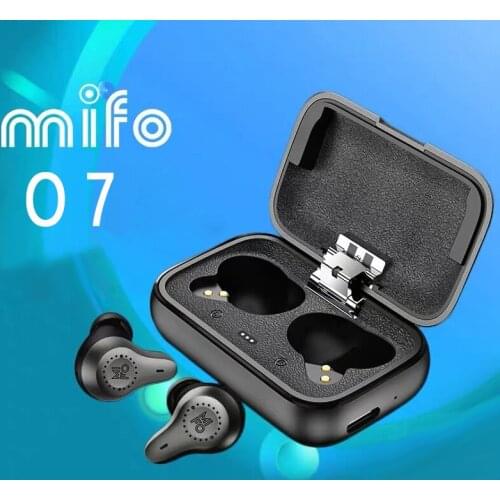 Mifo O7 Noise Reduction True Wireless Earbuds IPX7 Double Balanced Armature Aptx mini TWS V5.0 Bluetooth Earphone Sport with Mic
