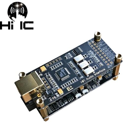 HIFI AUDIO Decoder SA9227+ES9038Q2M USB DAC ES9038 Asynchronous USB Module OPA1612 + AD8397/Double NE5532 DSD128 32Bit / 384Khz